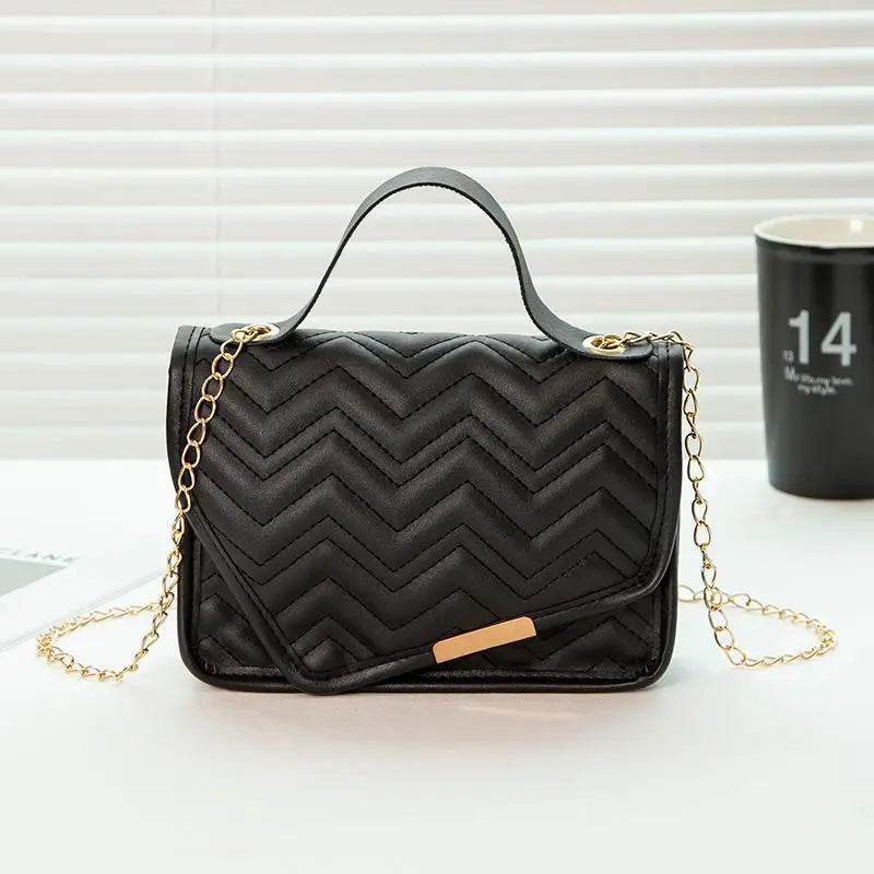 Women Chain Shoulder Crossbody Bag Embroidery Handbags