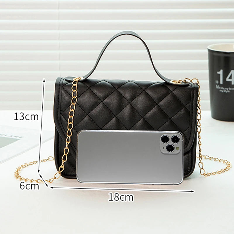 Women Chain Shoulder Crossbody Bag Embroidery Handbags