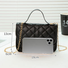 Women Chain Shoulder Crossbody Bag Embroidery Handbags