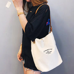 Canvas Crossbody Bag Casual Shoulder Handbag for Women
