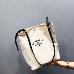 Canvas Crossbody Bag Casual Shoulder Handbag for Women