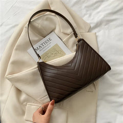 Women Underarm Shoulder Bag Chain Handbag Daily Tote Purse