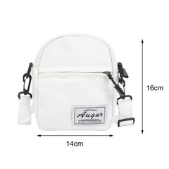 Women Canvas Patchwork Crossbody Shoulder Bag Travel Messenger Casual Handbag
