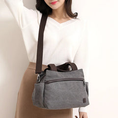 Canvas Shoulder Bag Famous Messenger Bags Large Canvas Women Bags
