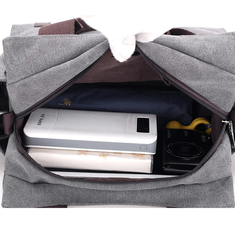 Canvas Shoulder Bag Famous Messenger Bags Large Canvas Women Bags