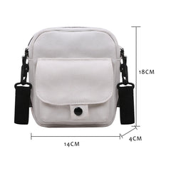 Canvas Shoulder Handbags Small Messenger Crossbody Phone Purse