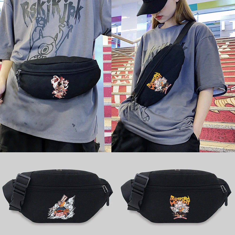 Mask Series Women Chest Messenger Crossbody Bag