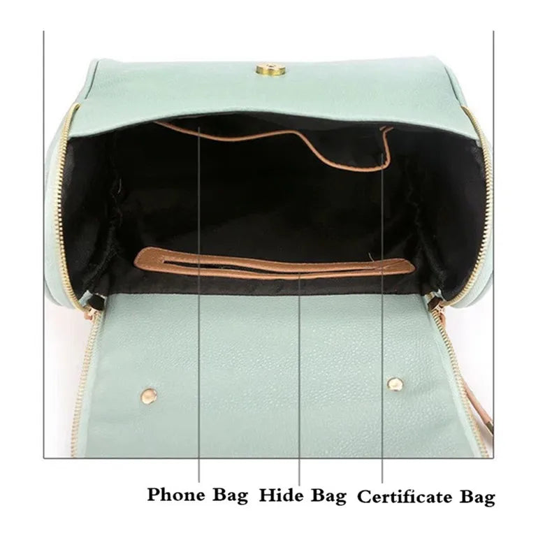 Barrel Shaped PU Cross Body Bag for Women