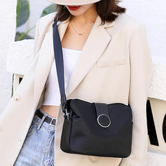 Soft Shoulder Bag Patchwork Messenger Bag Small Flap Bags