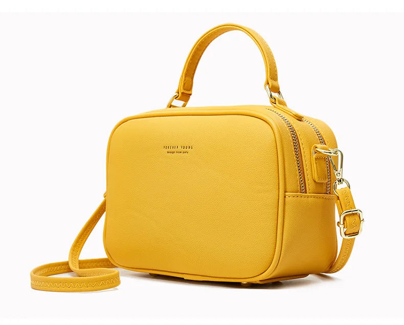 Women Crossbody Bags High PU Leather Ladies Girls Shoulder Messenger Bags