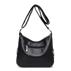 Soft Leather Crossbody Messenger Bag for Women