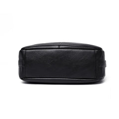 Soft Leather Crossbody Messenger Bag for Women