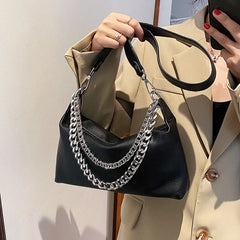 Women Crossboy Bag PU Leather Chain Messenger Bags Female Shoulder Handbag