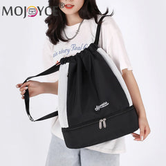 Women Drawstring Waterproof Pool Beach Swimming Backpack