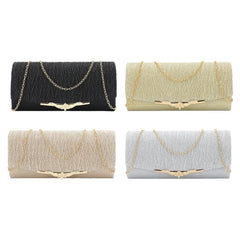 Glitter Shoulder Bag for Party Banquet Prom - Large Capacity Purse