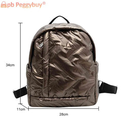 Waterproof Quilted Backpack for Women