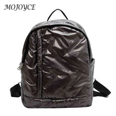Waterproof Quilted School Backpack for Winter