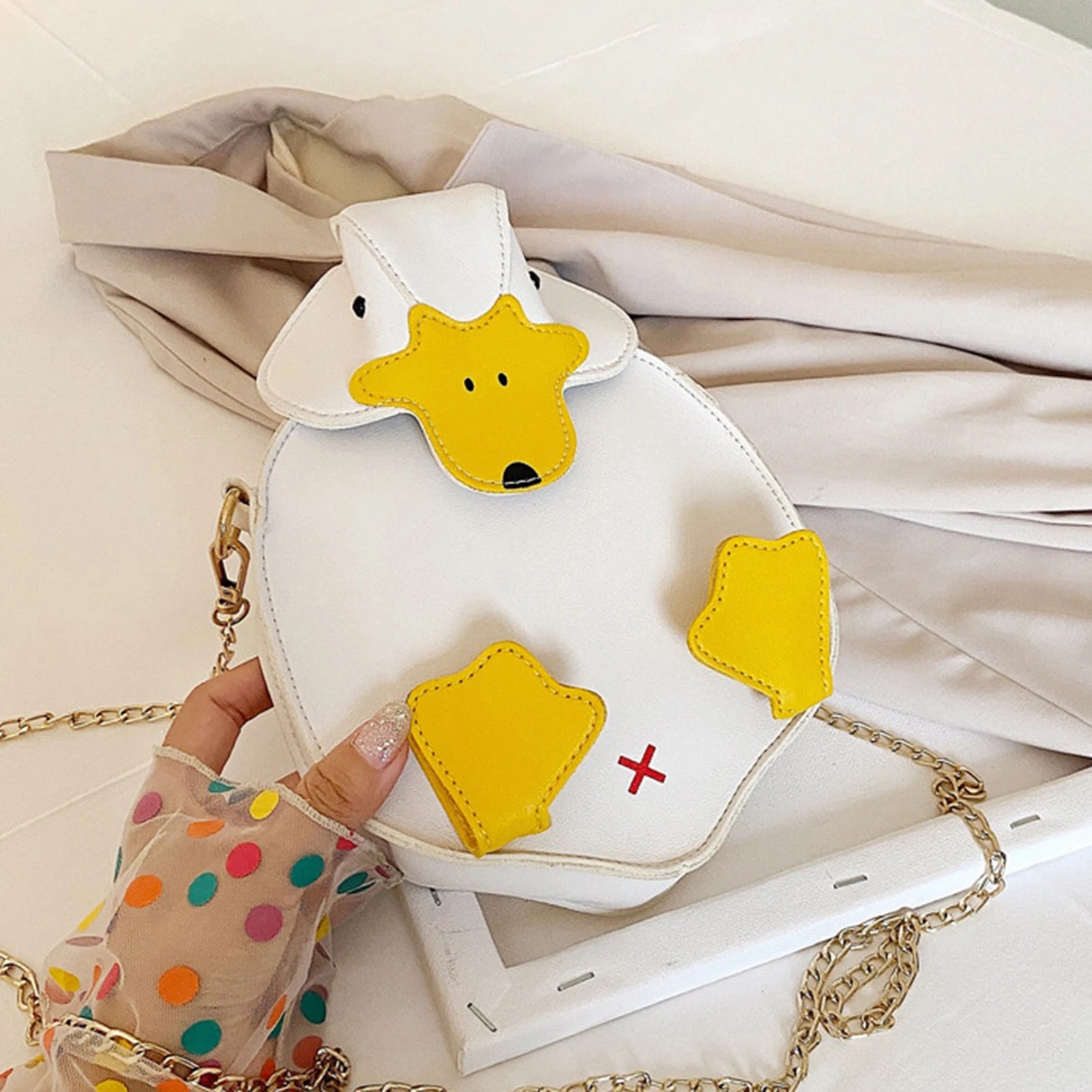 Women Girl Duck Crossbody Messenger Shoulder Bag