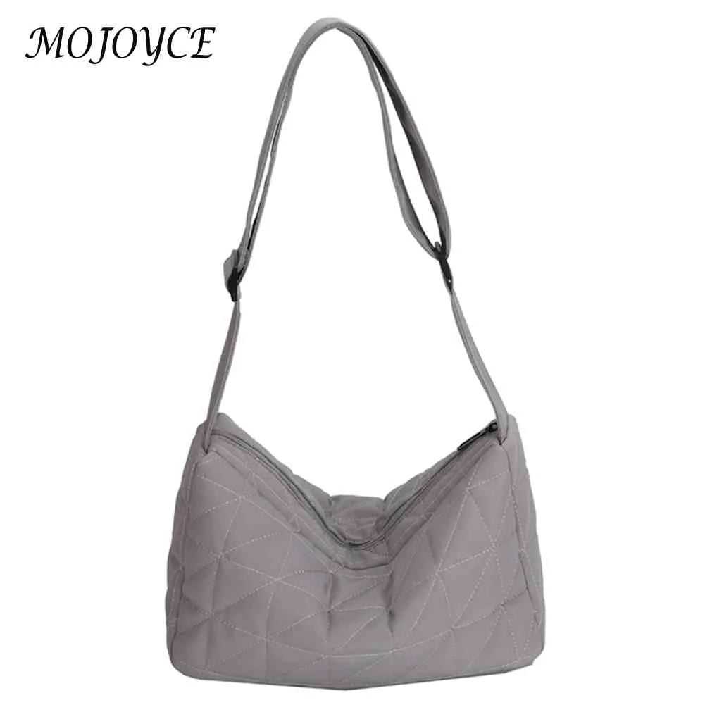 Cotton Padded Crossbody Handbag for Autumn And Winter