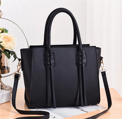 Women Handbag PU Leather Shoulder Bag Large Capacity Tote Bag