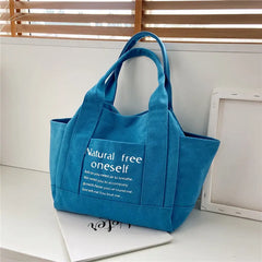 Women Canvas Shoulder Bag Print Large Tote Bag