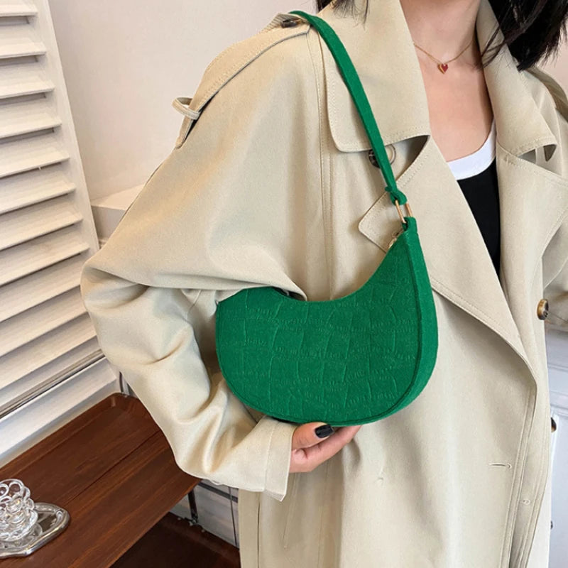 Mini Green Chain Shoulder Bag Women Handbag