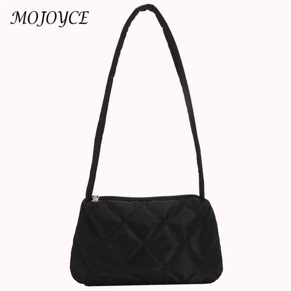 Quilted Women's Commute Bag Nylon Zipper for Autumn Winter
