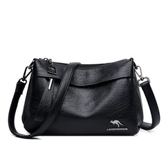 Women Leather Crossbody Bag Handbag Messenger Shoulder Bag