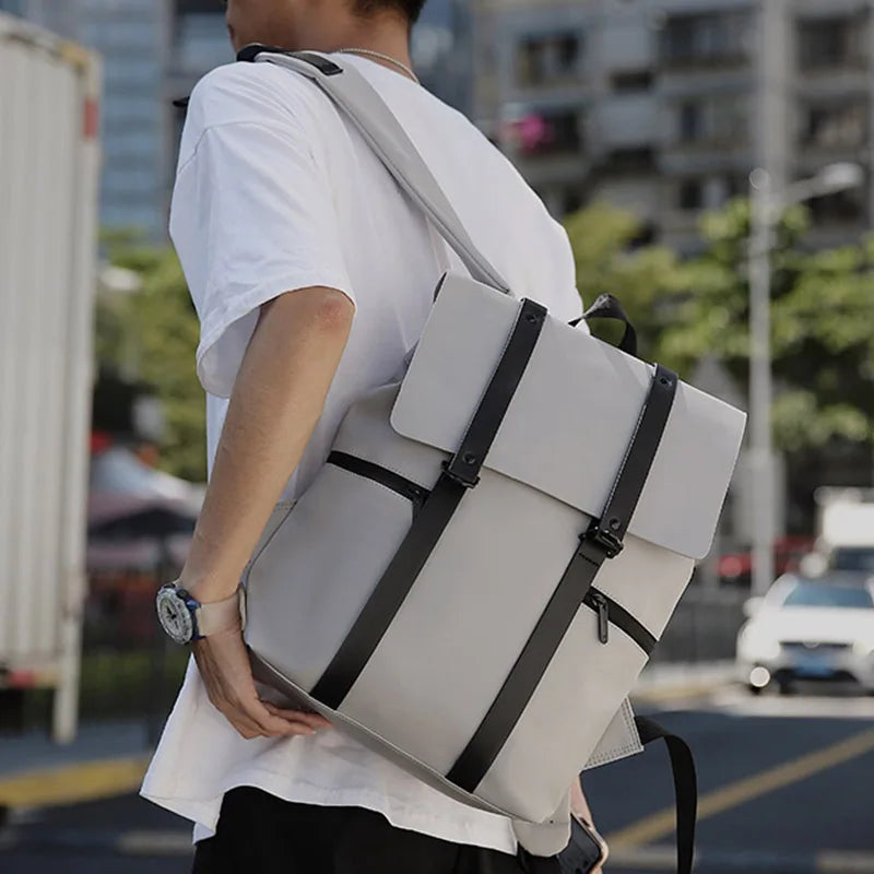 Women Business Backpack Waterproof A4 Book Bag Female Mochila Schoolbag