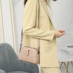 Soft Leather Women Messenger Bag Crossbody Shoulder Bags