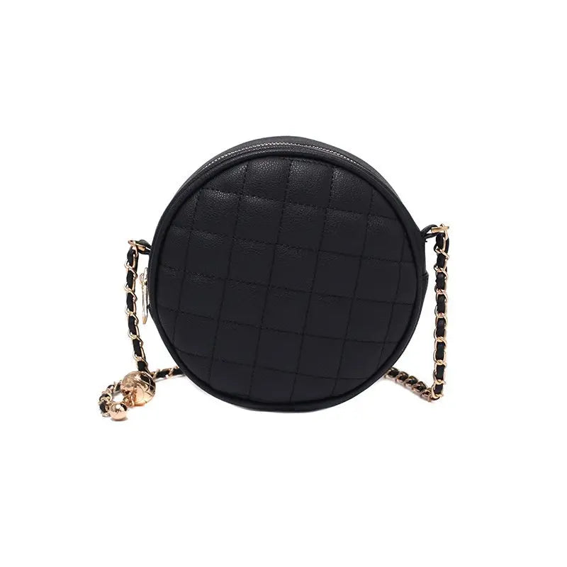 Women Messenger Bags Round bag Girls Crossbody Bag Chains Shoulder Bag