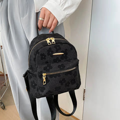 Flower Print Mini Backpack for Girls