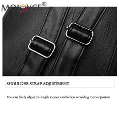 Women PU Leather Shoulder Bag Backpack Casual Travel Handbag