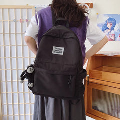 Women School Backpack Teen Girl Mochila Bagpack Pack Nylon Backpack