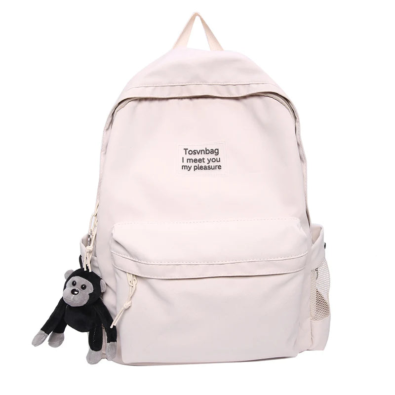 Women School Backpack Teen Girl Mochila Bagpack Pack Nylon Backpack