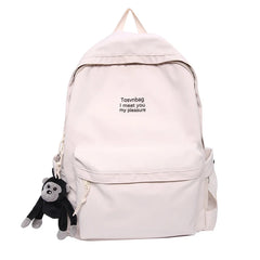 Women School Backpack Teen Girl Mochila Bagpack Pack Nylon Backpack