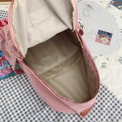 Women School Backpack Teen Girl Mochila Bagpack Pack Nylon Backpack