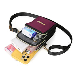Women Shoulder Bag 3 Layer Wallet Crossbody