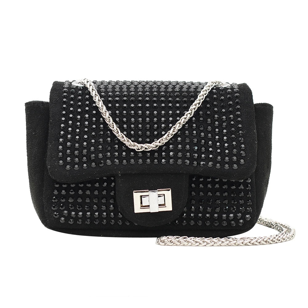 Rhinestone Shoulder Bag Messenger Birthday Gift
