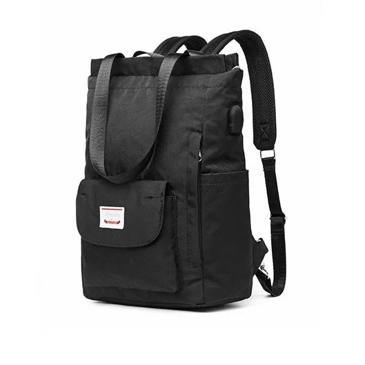 Waterproof Laptop Shoulder Bag 15.6 Inch School Backpack