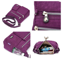 Waterproof Nylon Womens Shoulder Bag