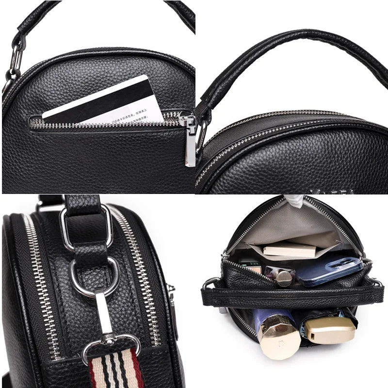 Leather Shoulder Bag for Women Casual Crossbody Bag