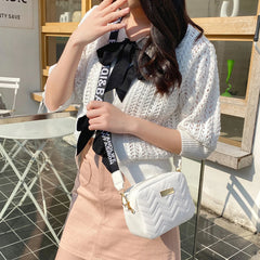 Small Crossbody Bag PU Leather Messenger Handbag