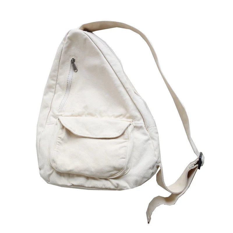 Canvas Crossbody Ladies Chest Bag