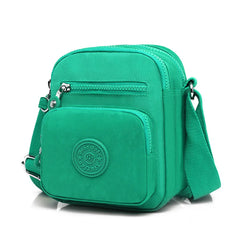 Women Shoulder Messenger Bag Lightweight Waterproof Zipper