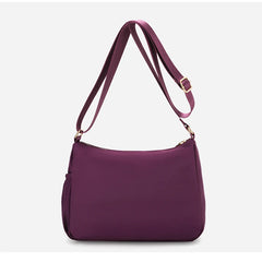 Women Shoulder Messenger Bag Nylon Oxford Lightweight Waterproof Zipper Package