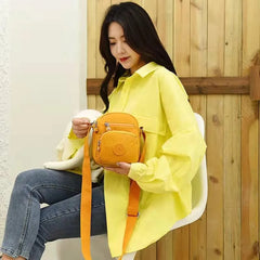 Women Shoulder Messenger Bag Lightweight Waterproof Zipper