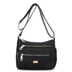 Women Shoulder Messenger Bag Nylon Oxford Lightweight Waterproof Zipper Package