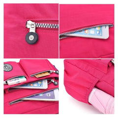 Waterproof Nylon Shoulder Crossbody Bag Large Capacity