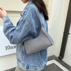 Women Single Shoulder Underarm Bags Casual Ladies Dot Small Purses